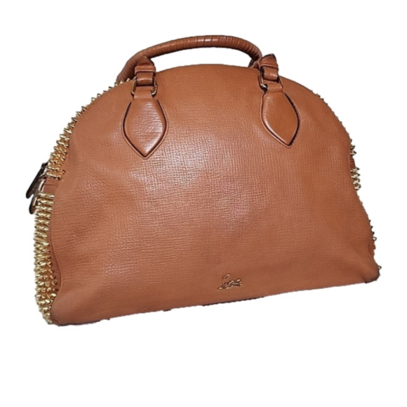 Christian Louboutin Panettone Brown Large Calf Ranch